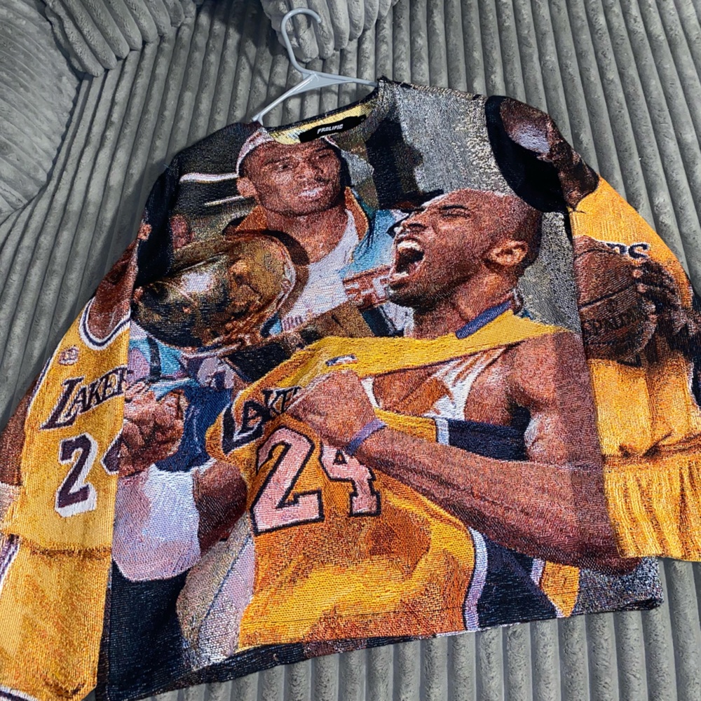 kobe custom tapestry sweater crewneck